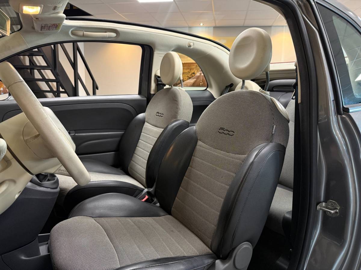 Fiat 500C Fiat 500 C 0.9 TwinAir Lounge *Cabrio* Airco|PDC|NAP|Isofix|BT|16”|APK 2027!