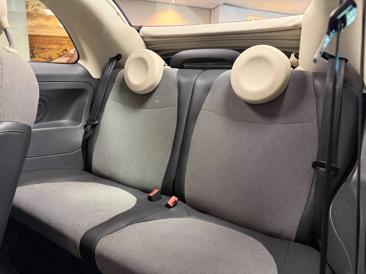 Fiat 500C Fiat 500 C 0.9 TwinAir Lounge *Cabrio* Airco|PDC|NAP|Isofix|BT|16”|APK 2027!