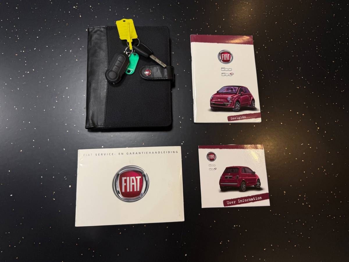 Fiat 500C Fiat 500 C 0.9 TwinAir Lounge *Cabrio* Airco|PDC|NAP|Isofix|BT|16”|APK 2027!