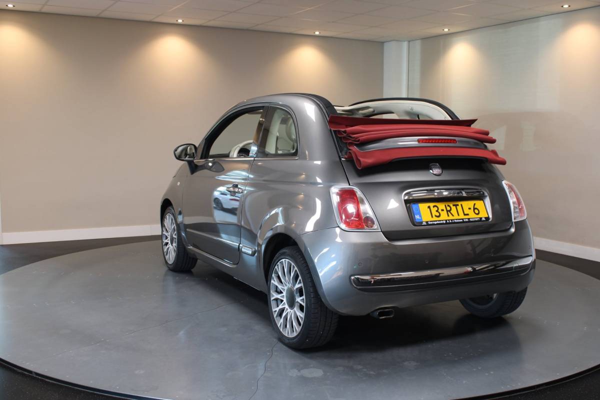 Fiat 500C Fiat 500 C 0.9 TwinAir Lounge *Cabrio* Airco|PDC|NAP|Isofix|BT|16”|APK 2027!