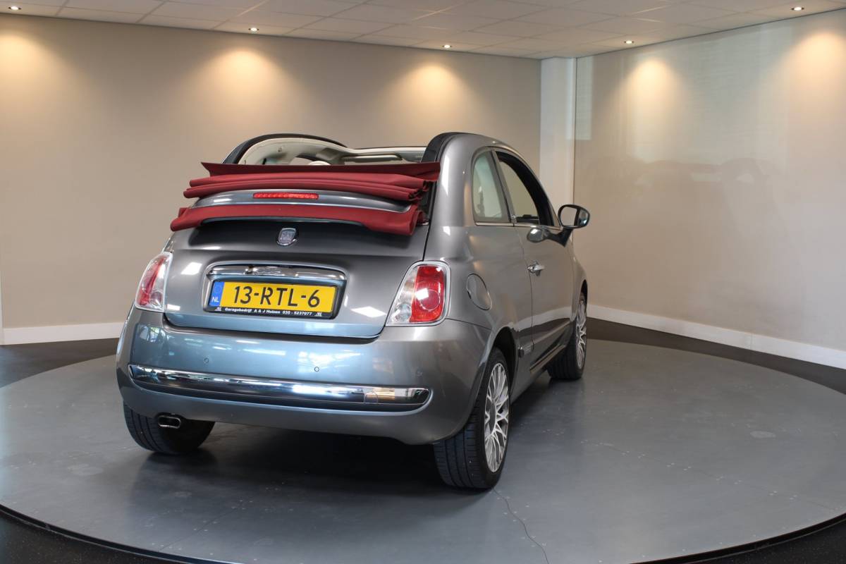 Fiat 500C Fiat 500 C 0.9 TwinAir Lounge *Cabrio* Airco|PDC|NAP|Isofix|BT|16”|APK 2027!