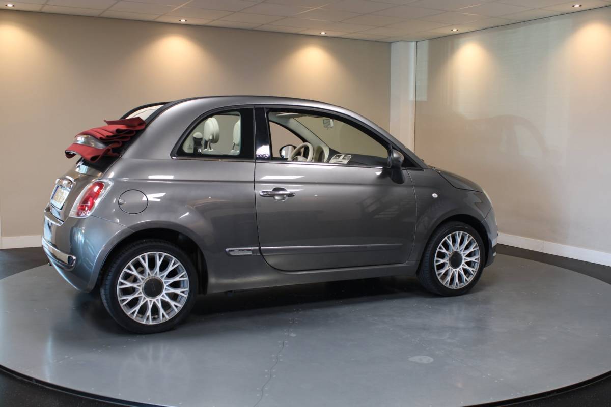 Fiat 500C Fiat 500 C 0.9 TwinAir Lounge *Cabrio* Airco|PDC|NAP|Isofix|BT|16”|APK 2027!