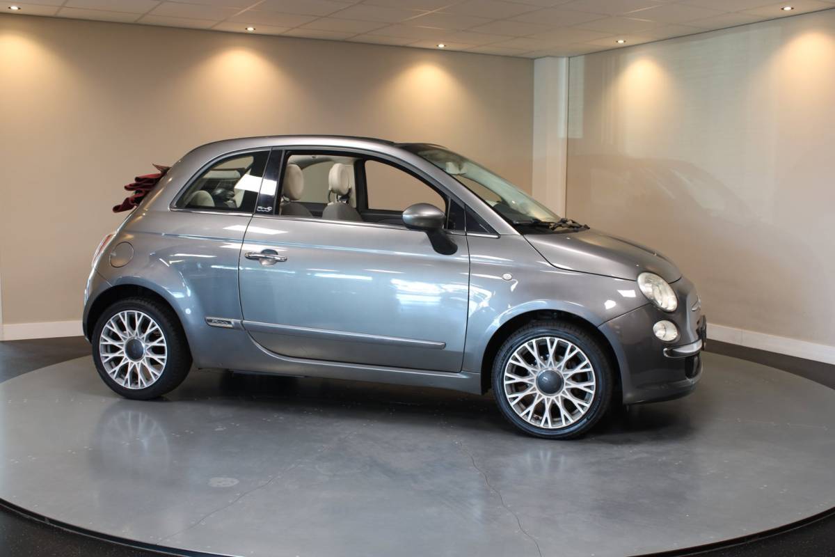 Fiat 500C Fiat 500 C 0.9 TwinAir Lounge *Cabrio* Airco|PDC|NAP|Isofix|BT|16”|APK 2027!