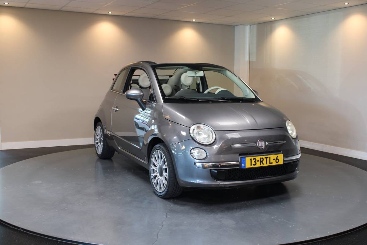Fiat 500C Fiat 500 C 0.9 TwinAir Lounge *Cabrio* Airco|PDC|NAP|Isofix|BT|16”|APK 2027!
