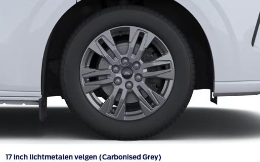 Ford E-Transit Custom Ford E-Transit Custom 340 L2H1 Limited 71 kWh 218pk | Laadvloer bescherming | 12-weg verstel- en verwarmbare AGR bestuurders- en passagiersstoel Laadvloer bescherming,12-weg verstel- en verwarmbare AGR bestuurders- en passagiersstoel | Trekhaakvoorbereiding | 17 inch lichtmetalen velgen (Carbonised Grey) | Driver Assistent Pack Ultimate | AGM accu | BEV 3-fase oplaadkabel (mode 3, 32A, 10m)