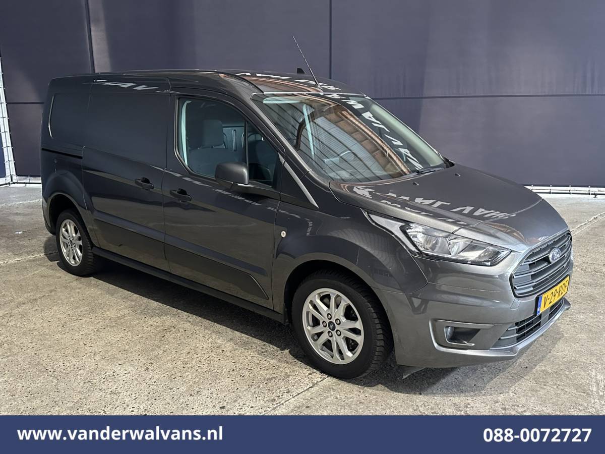 Ford Transit Connect Ford Transit Connect 2.0 EcoBlue 100pk L2H1 Euro6 Airco | Camera | Navigatie | Apple Carplay | LM Velgen Android Auto, Cruisecontrol, Verwarmde voorruit, Stoelverwarming, Parkeersensoren