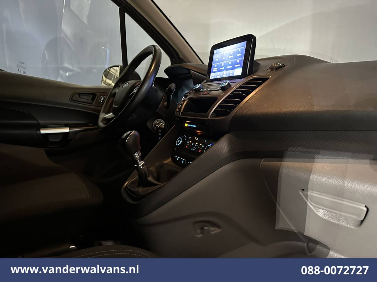 Ford Transit Connect Ford Transit Connect 2.0 EcoBlue 100pk L2H1 Euro6 Airco | Camera | Navigatie | Apple Carplay | LM Velgen Android Auto, Cruisecontrol, Verwarmde voorruit, Stoelverwarming, Parkeersensoren