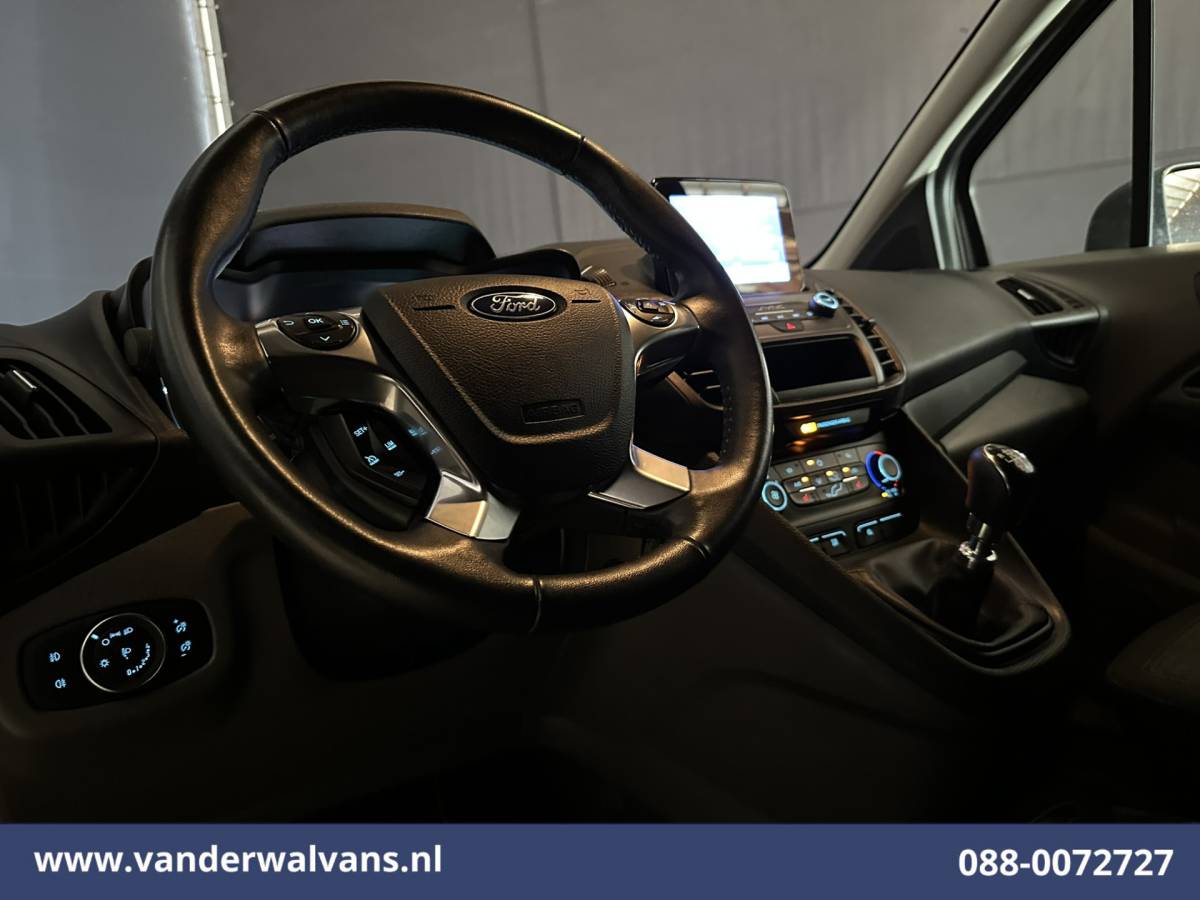 Ford Transit Connect Ford Transit Connect 2.0 EcoBlue 100pk L2H1 Euro6 Airco | Camera | Navigatie | Apple Carplay | LM Velgen Android Auto, Cruisecontrol, Verwarmde voorruit, Stoelverwarming, Parkeersensoren
