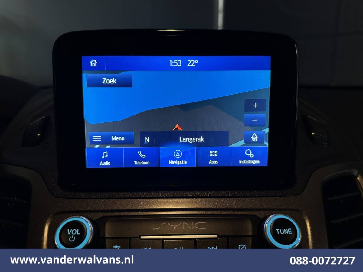 Ford Transit Connect Ford Transit Connect 2.0 EcoBlue 100pk L2H1 Euro6 Airco | Camera | Navigatie | Apple Carplay | LM Velgen Android Auto, Cruisecontrol, Verwarmde voorruit, Stoelverwarming, Parkeersensoren