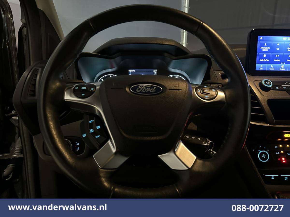Ford Transit Connect Ford Transit Connect 2.0 EcoBlue 100pk L2H1 Euro6 Airco | Camera | Navigatie | Apple Carplay | LM Velgen Android Auto, Cruisecontrol, Verwarmde voorruit, Stoelverwarming, Parkeersensoren