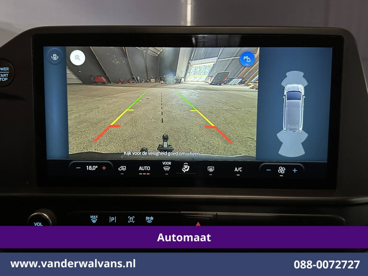 Ford Transit Custom Ford Transit Custom 2.0 TDCI 136pk Automaat L1H1 Euro6 Airco | Camera | Apple Carplay | Cruisecontrol | LED | 2740kg trekhaak Android Auto, Parkeersensoren, Verwarmde voorruit, Bijrijdersbank