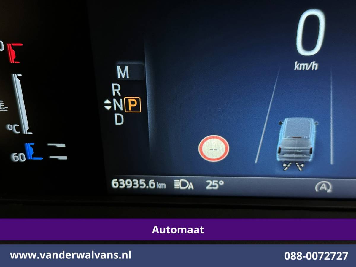 Ford Transit Custom Ford Transit Custom 2.0 TDCI 136pk Automaat L1H1 Euro6 Airco | Camera | Apple Carplay | Cruisecontrol | LED | 2740kg trekhaak Android Auto, Parkeersensoren, Verwarmde voorruit, Bijrijdersbank