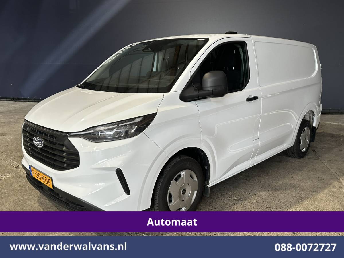 Ford Transit Custom Ford Transit Custom 2.0 TDCI 136pk Automaat L1H1 Euro6 Airco | Camera | Apple Carplay | Cruisecontrol | LED | 2740kg trekhaak Android Auto, Parkeersensoren, Verwarmde voorruit, Bijrijdersbank