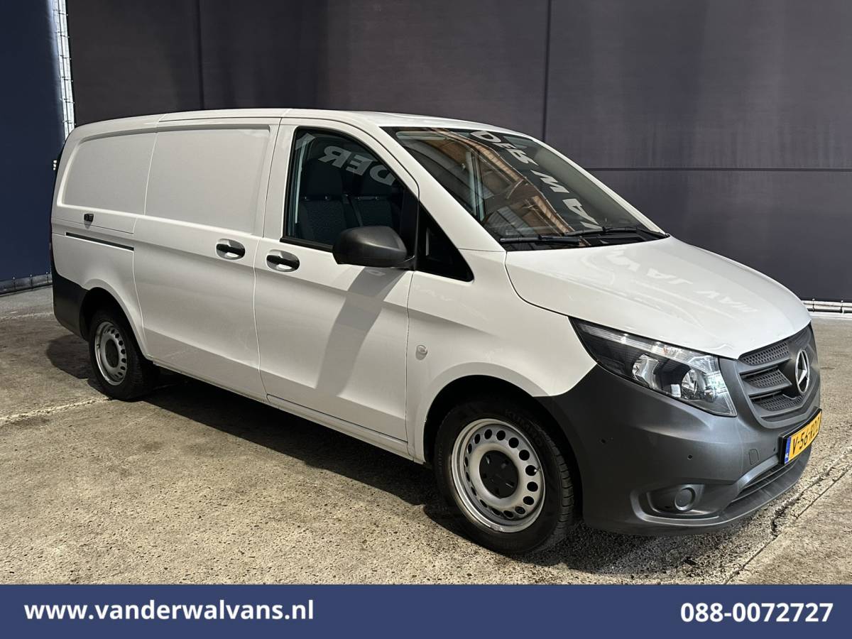 Mercedes-Benz Vito Mercedes-Benz Vito 116 CDI 164pk L2H1 Euro6 Airco | Camera | Navigatie | Apple Carplay | Cruisecontrol Android Auto, Stoelverwarming, Parkeersensoren, Bijrijdersbank
