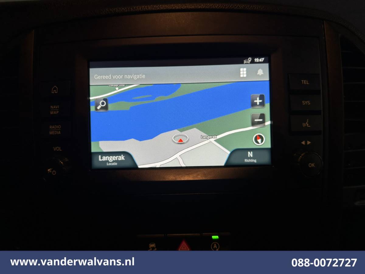 Mercedes-Benz Vito Mercedes-Benz Vito 116 CDI 164pk L2H1 Euro6 Airco | Camera | Navigatie | Apple Carplay | Cruisecontrol Android Auto, Stoelverwarming, Parkeersensoren, Bijrijdersbank