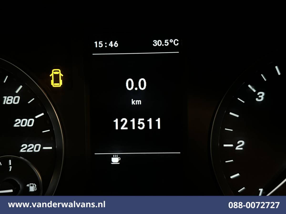 Mercedes-Benz Vito Mercedes-Benz Vito 116 CDI 164pk L2H1 Euro6 Airco | Camera | Navigatie | Apple Carplay | Cruisecontrol Android Auto, Stoelverwarming, Parkeersensoren, Bijrijdersbank