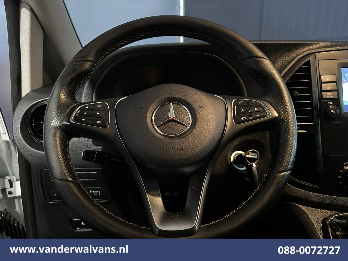 Mercedes-Benz Vito Mercedes-Benz Vito 116 CDI 164pk L2H1 Euro6 Airco | Camera | Navigatie | Apple Carplay | Cruisecontrol Android Auto, Stoelverwarming, Parkeersensoren, Bijrijdersbank