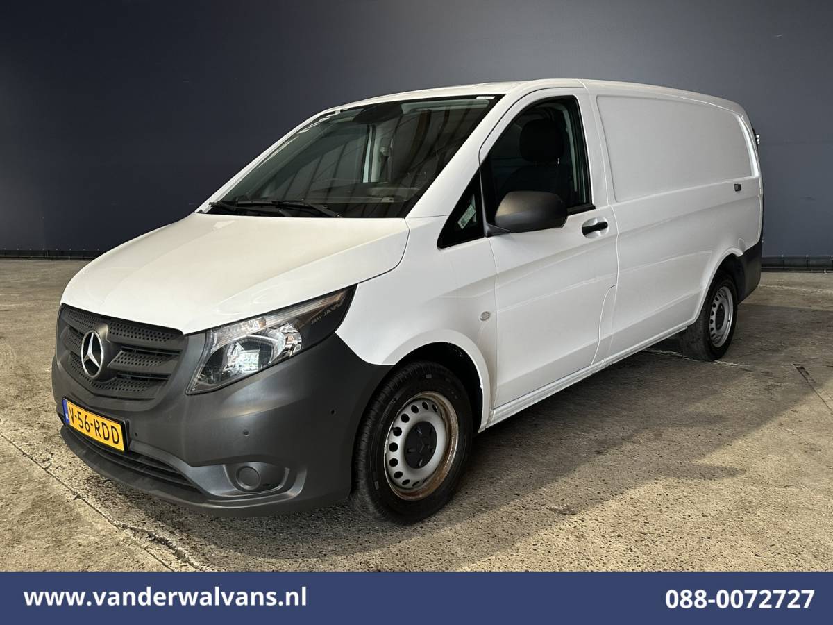 Mercedes-Benz Vito Mercedes-Benz Vito 116 CDI 164pk L2H1 Euro6 Airco | Camera | Navigatie | Apple Carplay | Cruisecontrol Android Auto, Stoelverwarming, Parkeersensoren, Bijrijdersbank