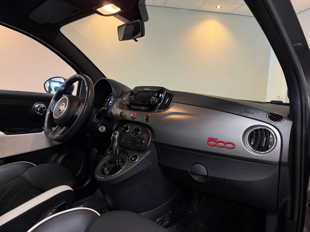 Fiat 500 Fiat 500 1.2 Sport *Automaat* Distr.riem VV|Dealer OH|Cruise|Climate|PDC|BT|500s