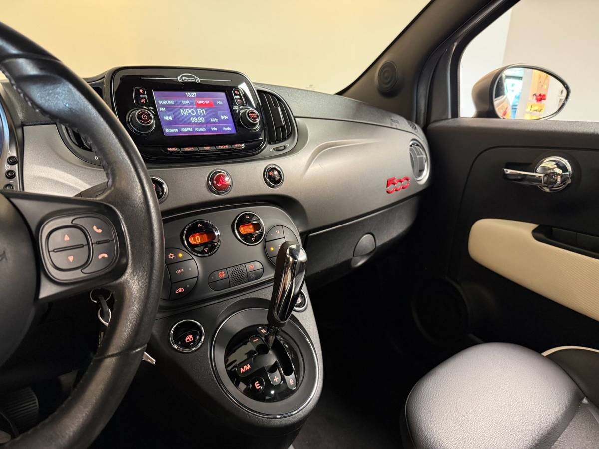 Fiat 500 Fiat 500 1.2 Sport *Automaat* Distr.riem VV|Dealer OH|Cruise|Climate|PDC|BT|500s