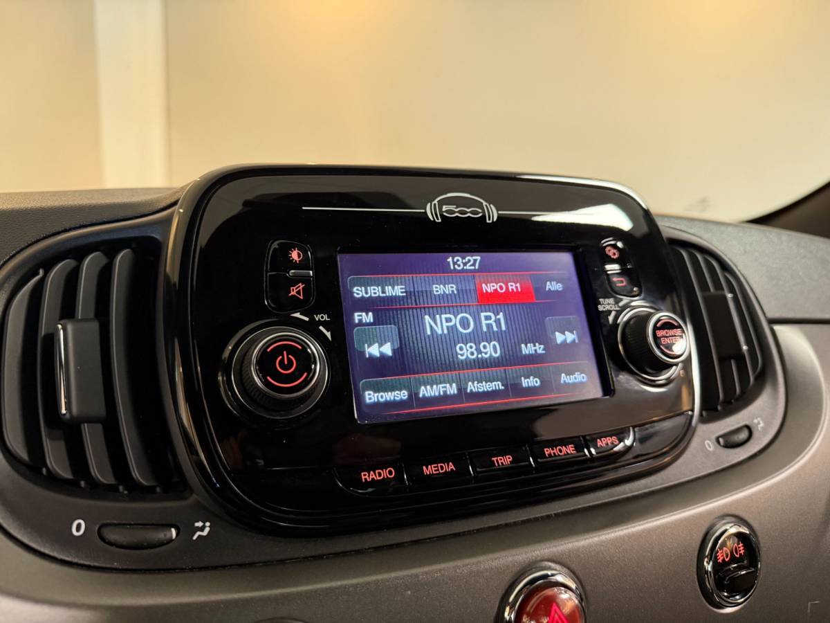 Fiat 500 Fiat 500 1.2 Sport *Automaat* Distr.riem VV|Dealer OH|Cruise|Climate|PDC|BT|500s