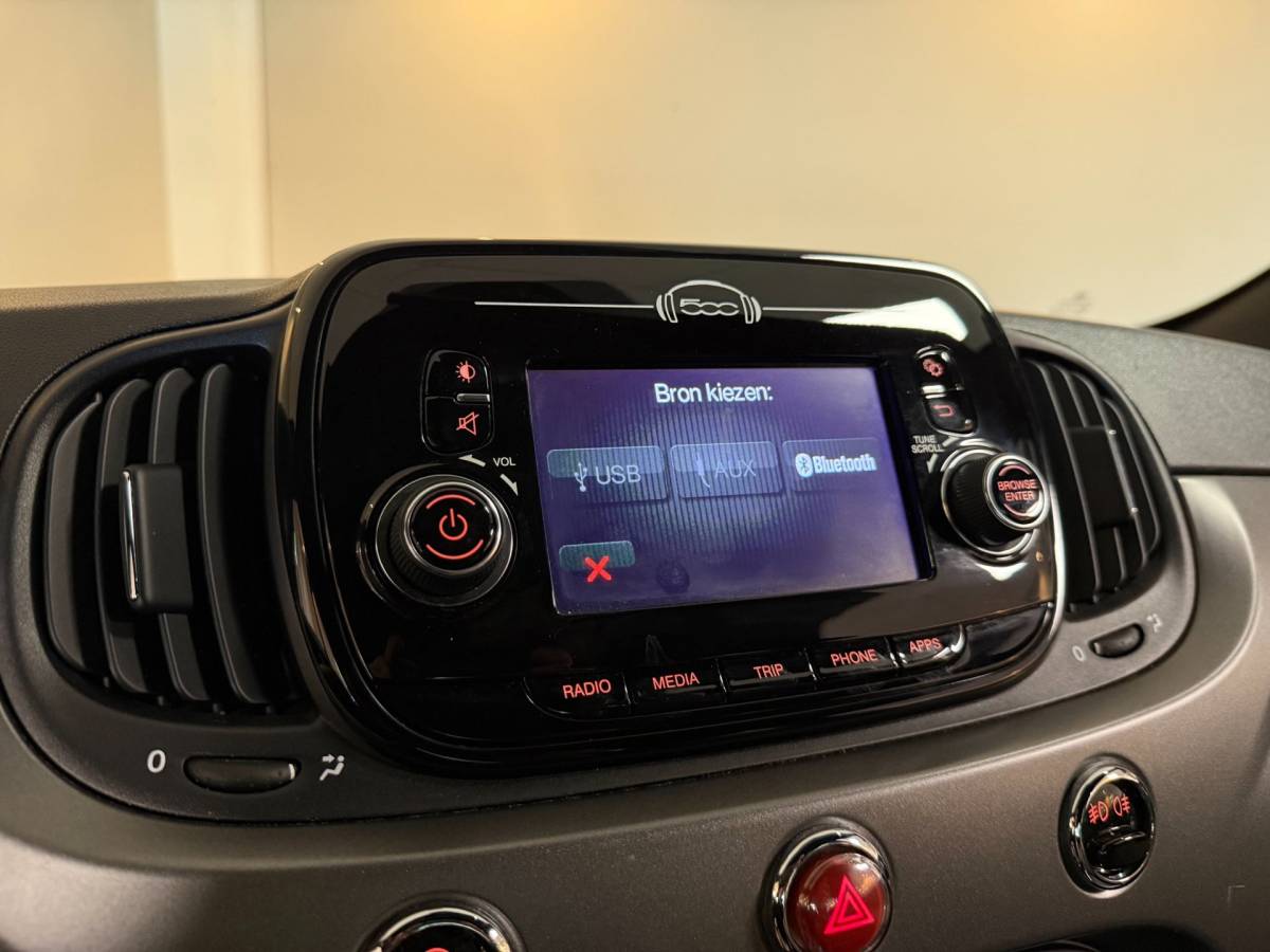 Fiat 500 Fiat 500 1.2 Sport *Automaat* Distr.riem VV|Dealer OH|Cruise|Climate|PDC|BT|500s