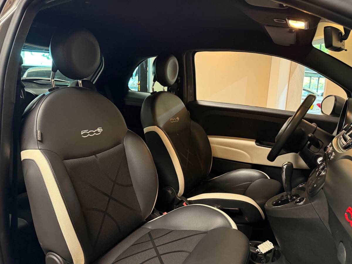 Fiat 500 Fiat 500 1.2 Sport *Automaat* Distr.riem VV|Dealer OH|Cruise|Climate|PDC|BT|500s