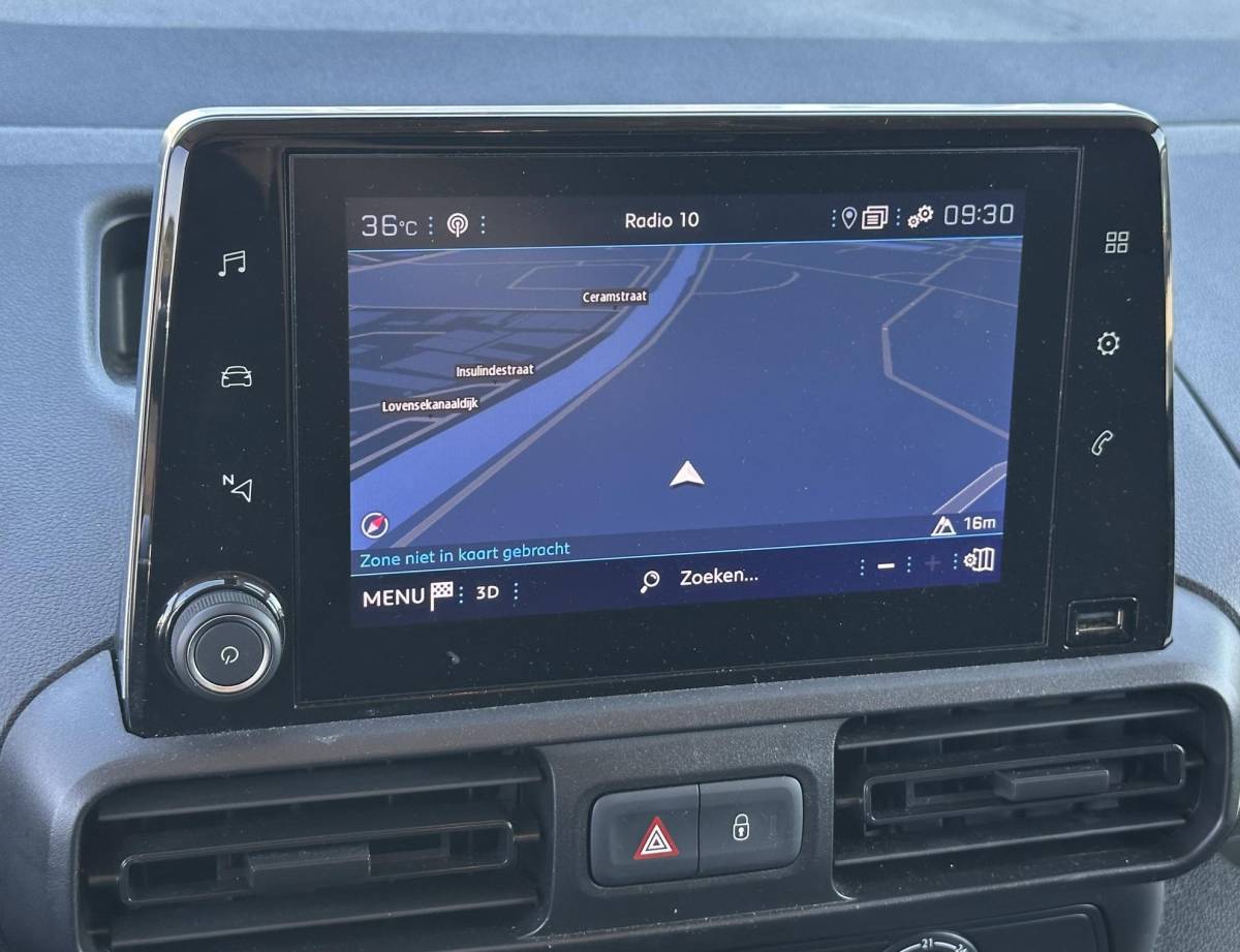 Peugeot Partner Peugeot Partner 1.5 BlueHDI Pro Airco|Navi|Cruise MARGE btw vrij