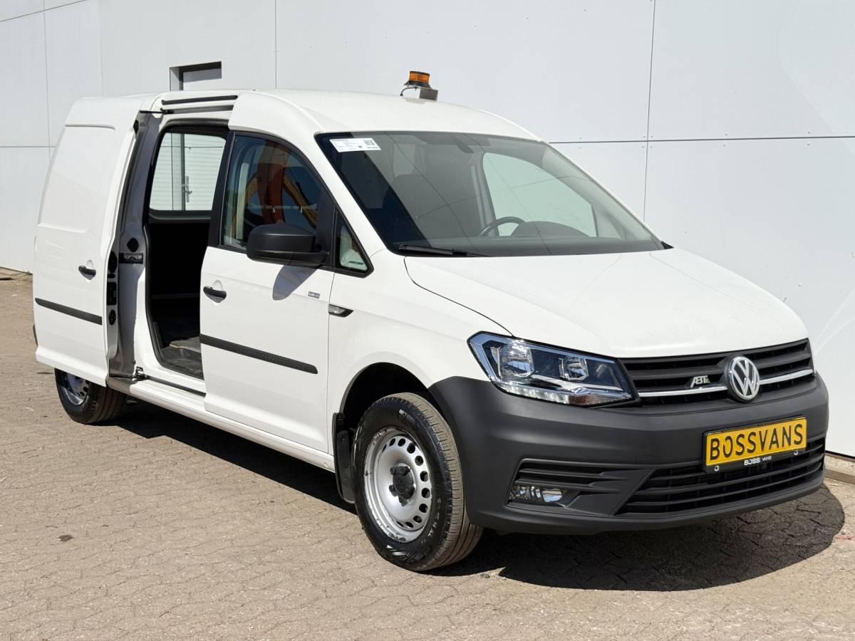 Volkswagen Caddy Volkswagen e-Caddy 37kWh 113PK L2 Elektrisch Caddy ABT Maxi 37,3kWh 159km WLTP LED Snelladen Trekhaak Airco Carplay Parkeersensoren Achter