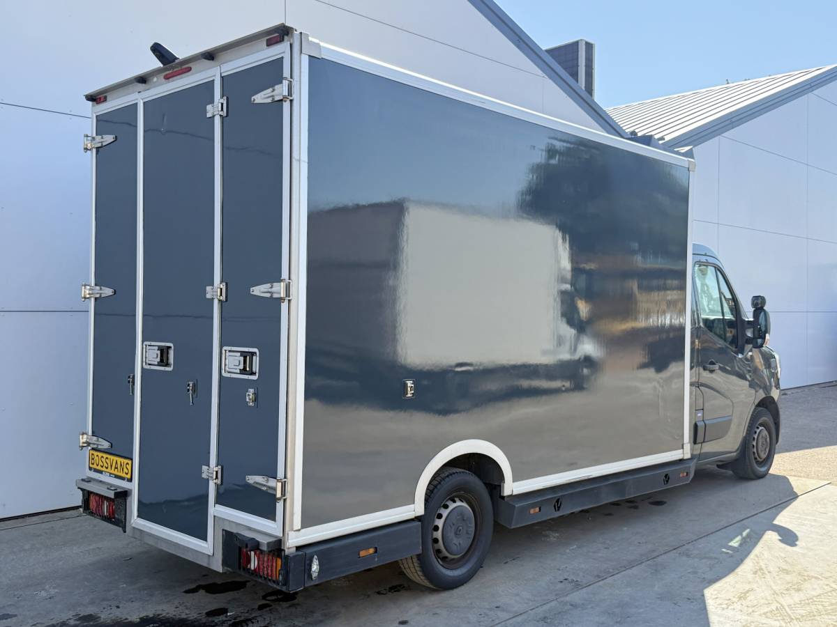 Renault Master Renault Master Plancher T35 2.3 DCI 150PK Lowliner Bakwagen Airco Cruise Control Camera Foodtruck Meubelbak Paardenwagen