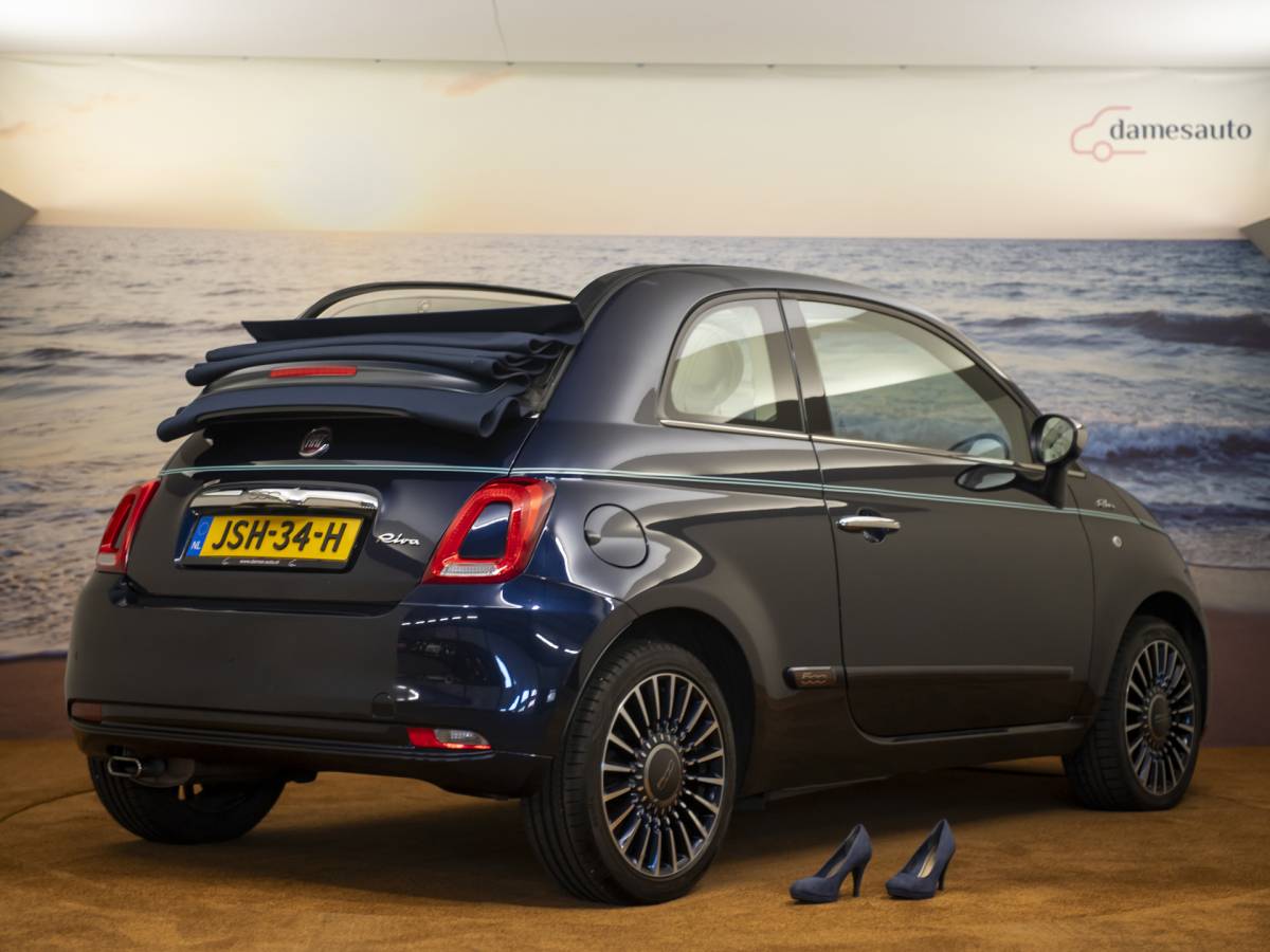 Fiat 500 Fiat 500 1.2 Riva, Cabriolet, Beats, Nav, Clima, nwe distributieriem!