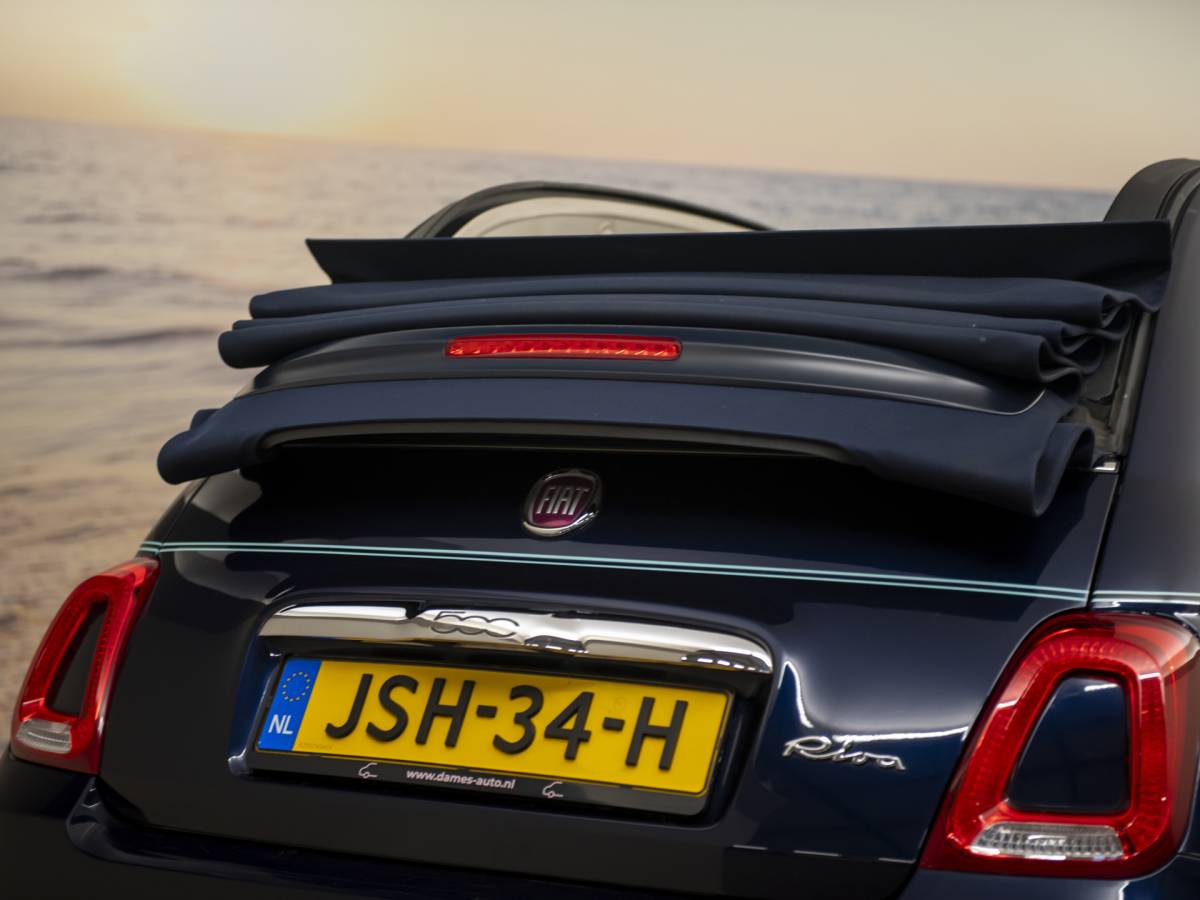 Fiat 500 Fiat 500 1.2 Riva, Cabriolet, Beats, Nav, Clima, nwe distributieriem!