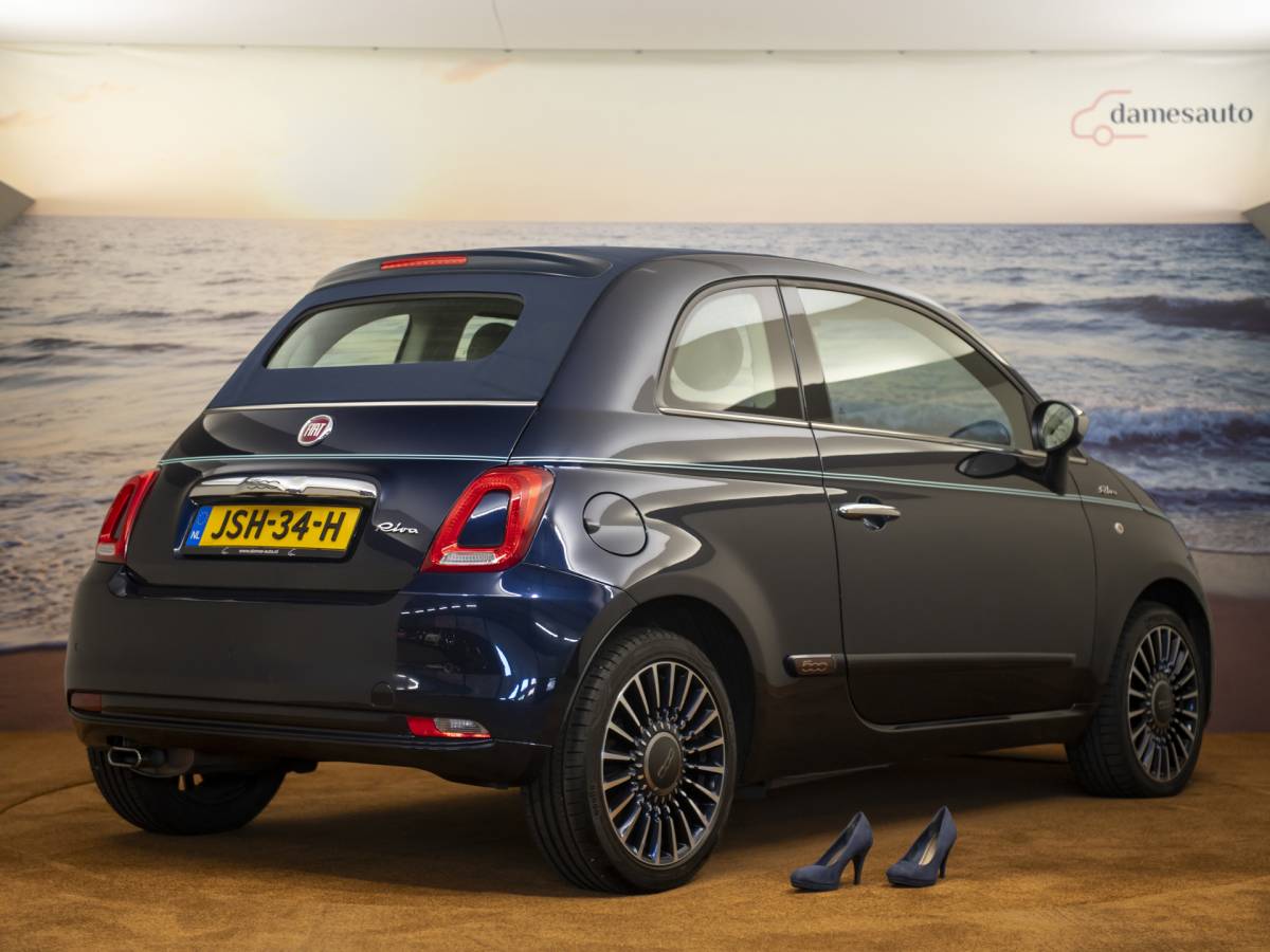 Fiat 500 Fiat 500 1.2 Riva, Cabriolet, Beats, Nav, Clima, nwe distributieriem!