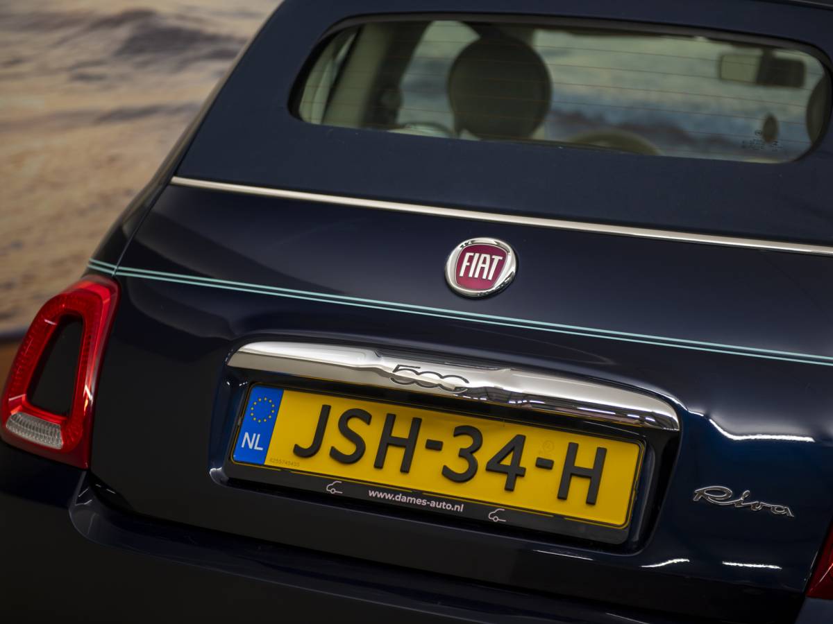 Fiat 500 Fiat 500 1.2 Riva, Cabriolet, Beats, Nav, Clima, nwe distributieriem!