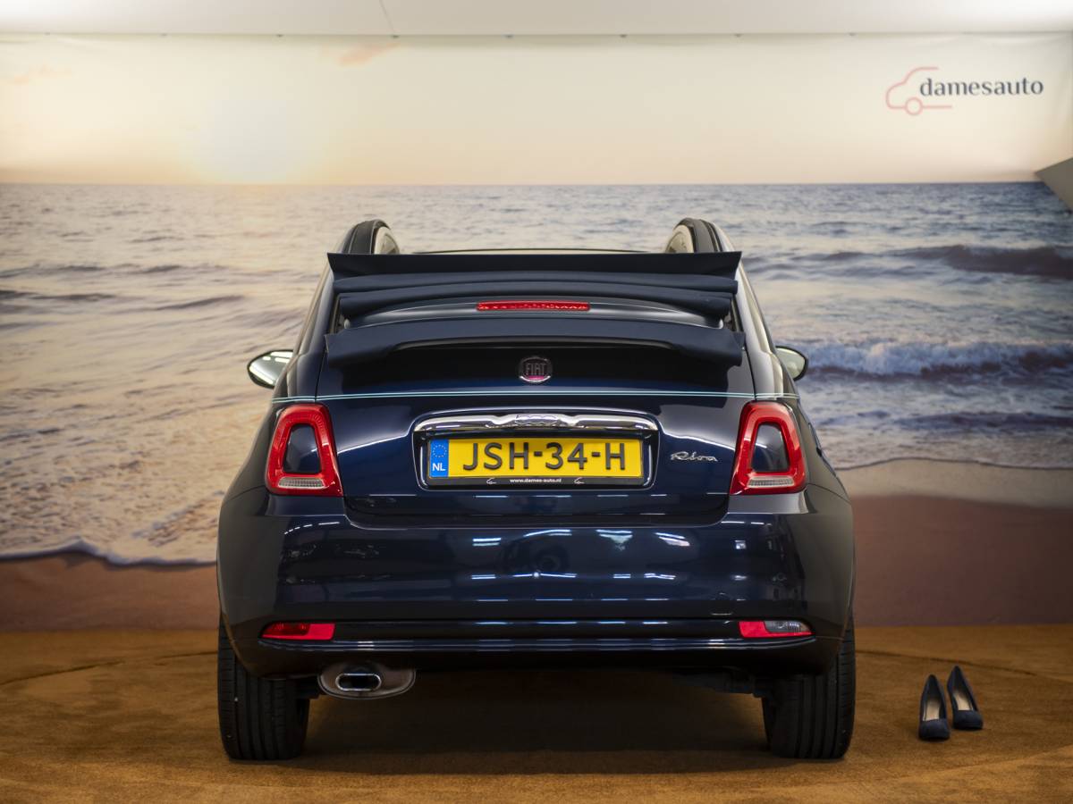 Fiat 500 Fiat 500 1.2 Riva, Cabriolet, Beats, Nav, Clima, nwe distributieriem!