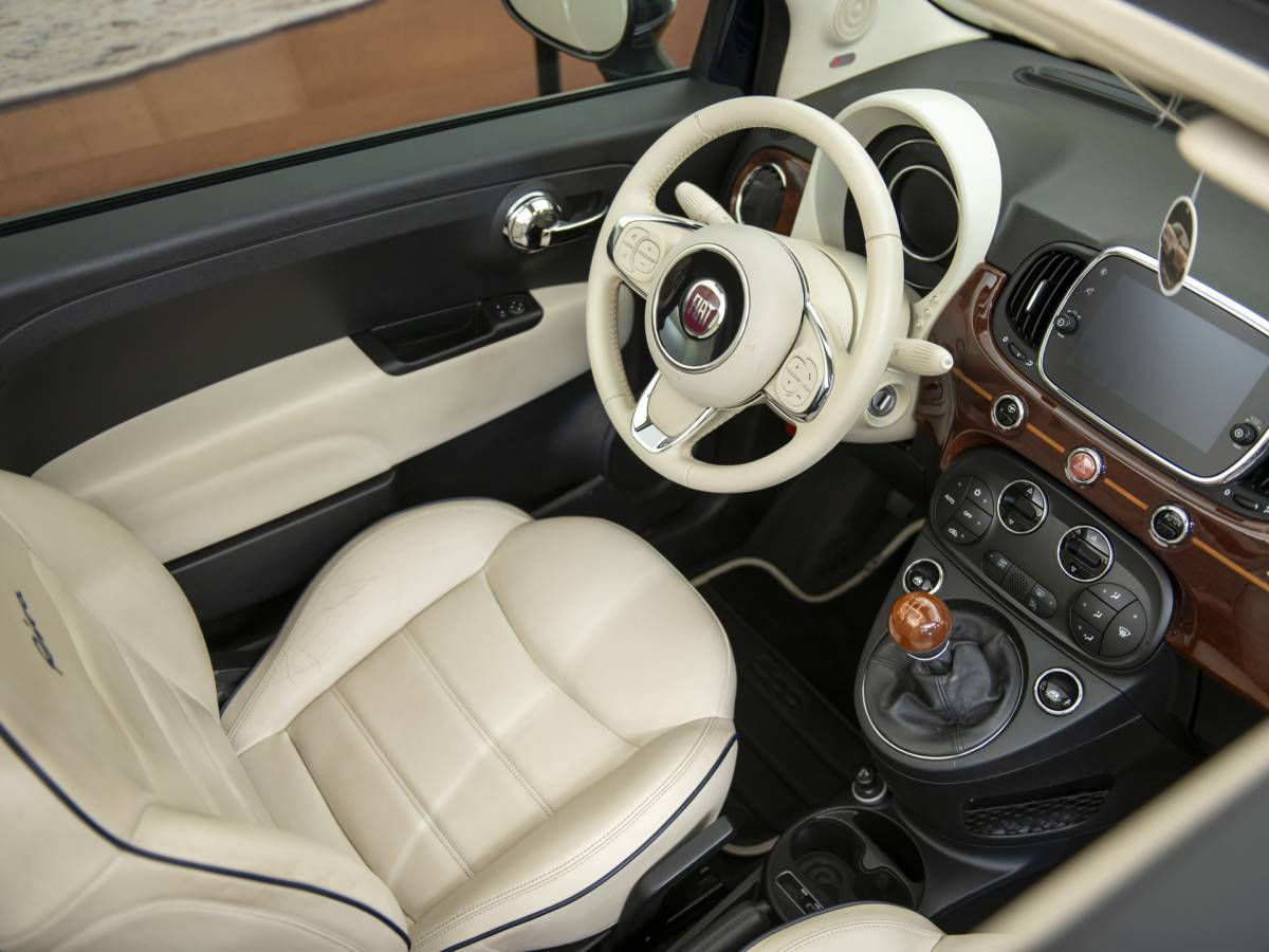 Fiat 500 Fiat 500 1.2 Riva, Cabriolet, Beats, Nav, Clima, nwe distributieriem!