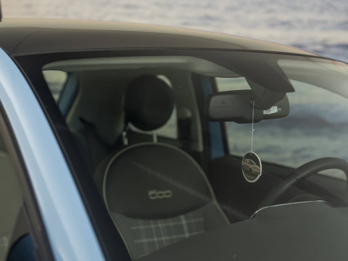 Fiat 500 Fiat 500 1.2 Lounge Babyblauw, incl garantie