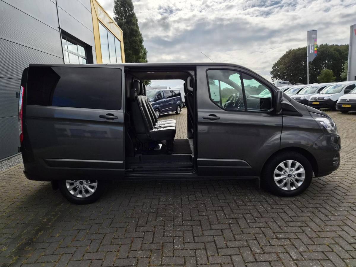 Ford Transit Custom Ford Transit Custom 2.0 TDCI L1H1 DC Leer navi 130 Pk automaat Marge