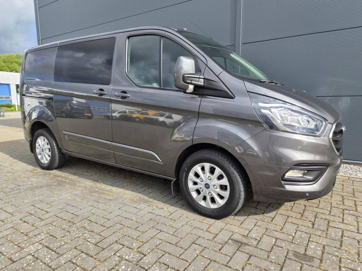 Ford Transit Custom Ford Transit Custom 2.0 TDCI L1H1 DC Leer navi 130 Pk automaat Marge
