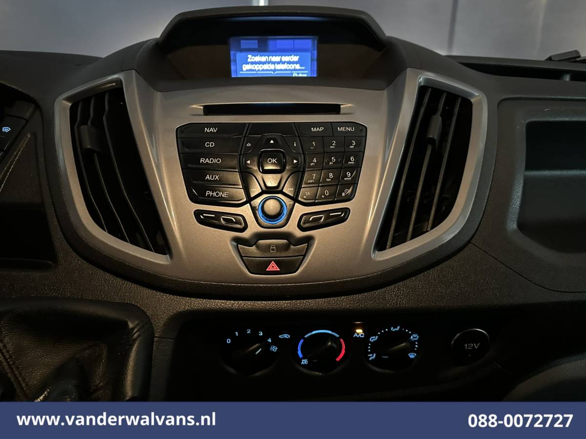 Ford Transit Ford Transit 2.2 TDCI L4H3 Airco | Camera | Navigatie | Cruisecontrol | Parkeersensoren 2800kg trekvermogen, Bijrijdersbank