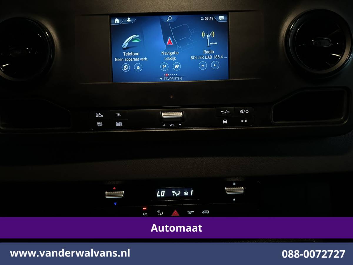 Mercedes-Benz Sprinter Mercedes-Benz Sprinter 315 CDI 150pk 9G-Tronic Automaat L2H1 Euro6 Airco | Camera | Navigatie | Apple Carplay Android Auto, Bijrijdersbank