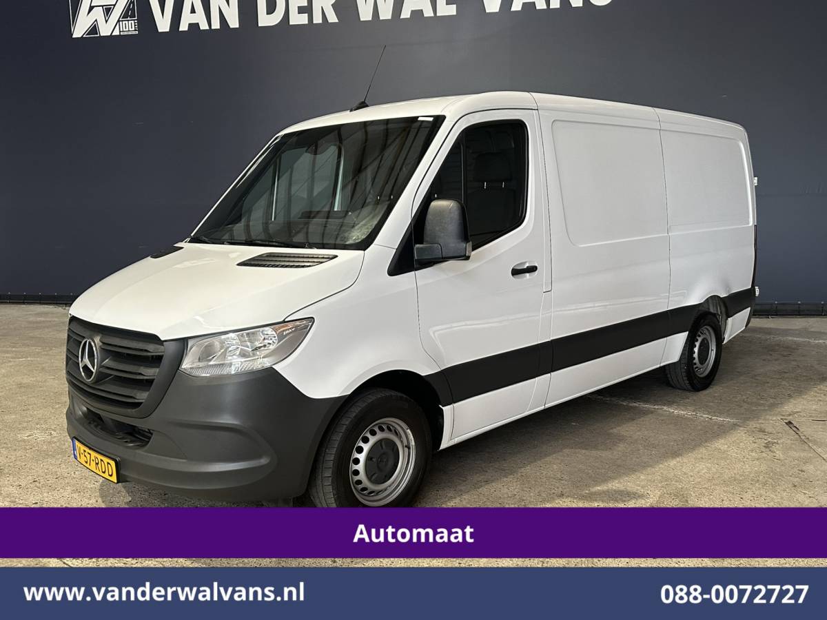 Mercedes-Benz Sprinter Mercedes-Benz Sprinter 315 CDI 150pk 9G-Tronic Automaat L2H1 Euro6 Airco | Camera | Navigatie | Apple Carplay Android Auto, Bijrijdersbank