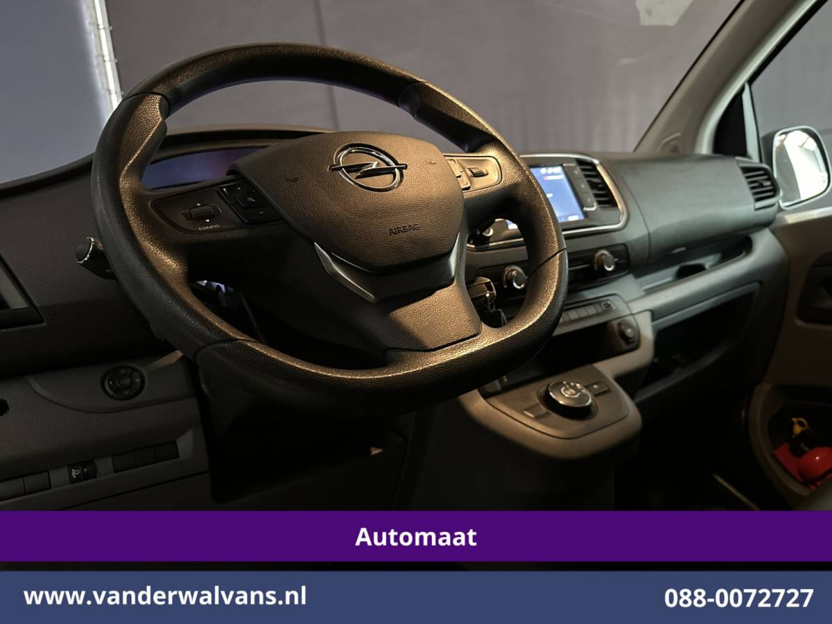 Opel Vivaro Opel Vivaro 2.0 CDTI 123pk Automaat L2H1 Euro6 Airco | Navigatie | Camera | Apple Carplay | Cruisecontrol Android Auto, Trekhaak, Parkeersensoren, Bijrijdersbank
