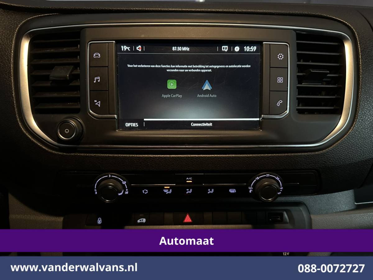 Opel Vivaro Opel Vivaro 2.0 CDTI 123pk Automaat L2H1 Euro6 Airco | Navigatie | Camera | Apple Carplay | Cruisecontrol Android Auto, Trekhaak, Parkeersensoren, Bijrijdersbank