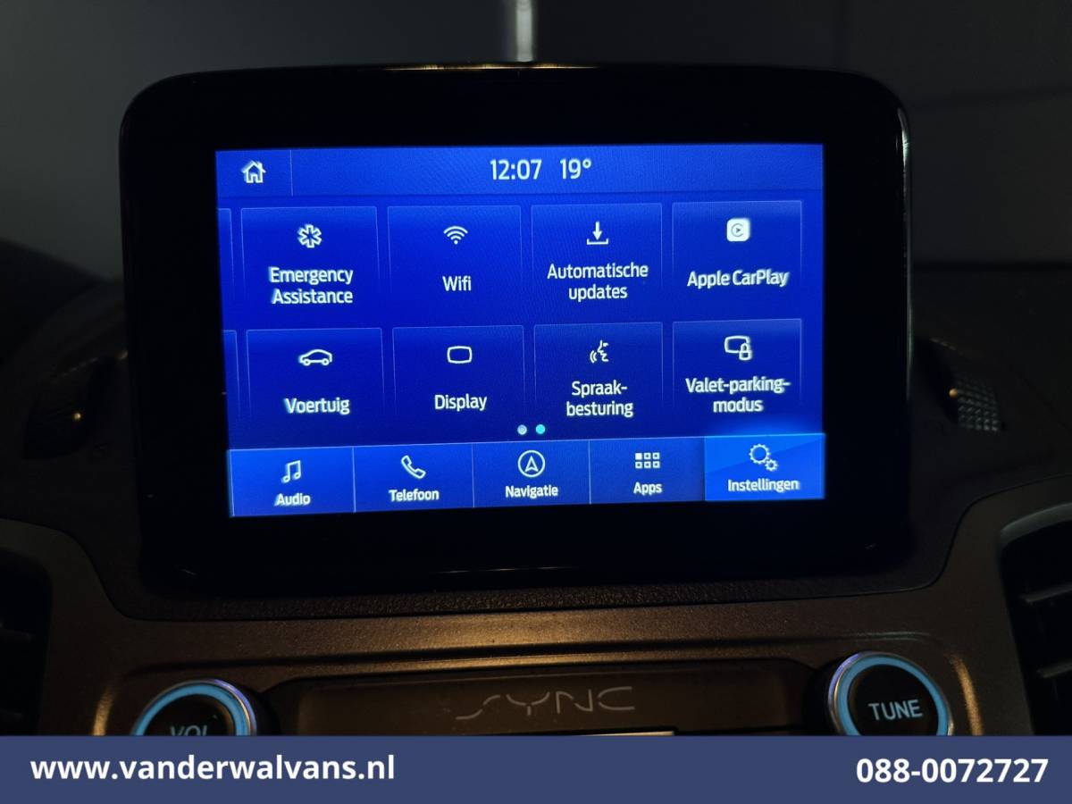 Ford Transit Connect Ford Transit Connect 1.5 EcoBlue L1H1 Euro6 Airco | Navigatie | Camera | Apple Carplay | Verwarmde voorruit Parkeersensoren