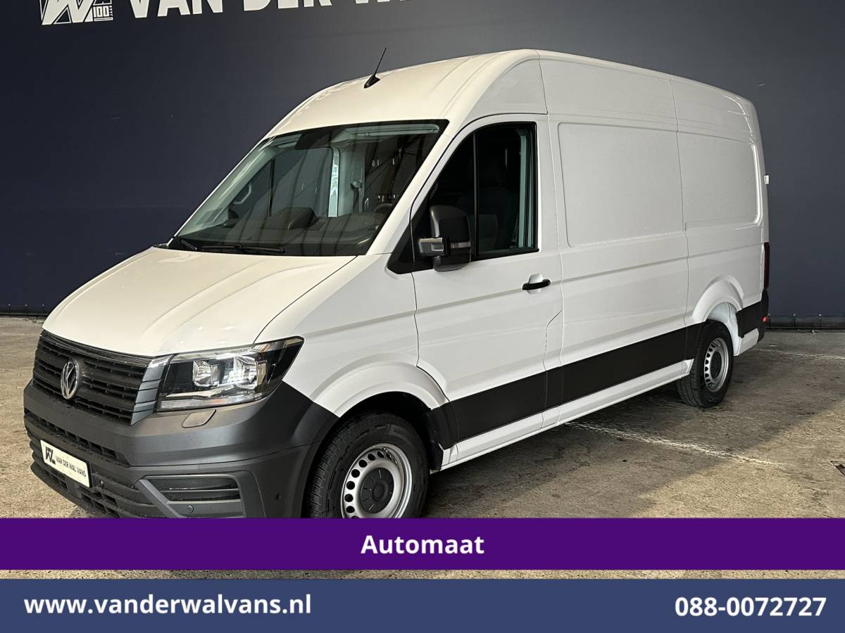 Volkswagen Crafter Volkswagen Crafter 2.0 TDI 141pk Automaat L3H3 L2H2 Euro6 Airco | Camera | Apple Carplay | 3000kg Trekhaak | Adaptieve Cruisecontrol Android Auto, Chauffeursstoel, Parkeersensoren, Stoelverwarming, Tachograaf