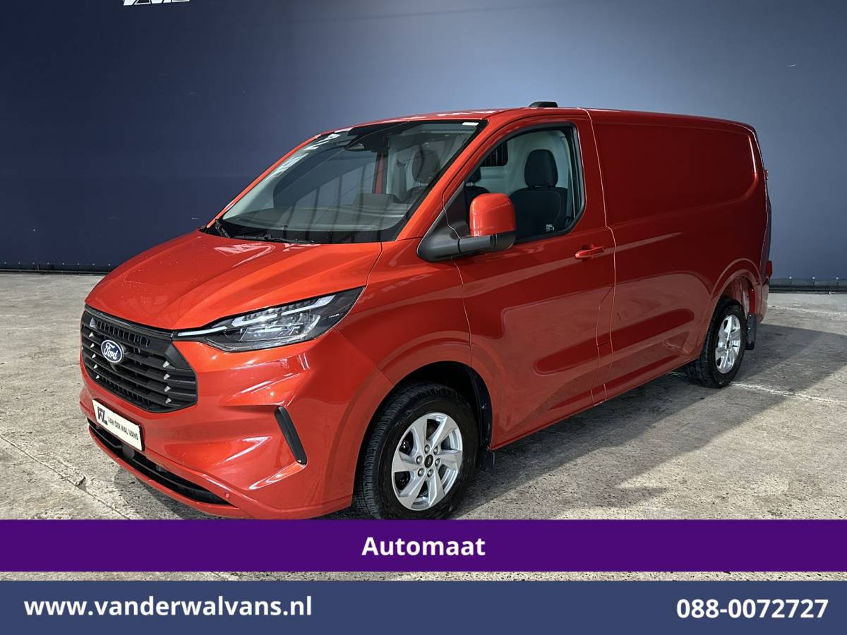 Ford Transit Custom Ford Transit Custom 2.0 TDCI 136pk Automaat L1H1 Euro6 Airco | Camera | Navigatie | LED | LM Velgen | Apple Carplay Android Auto, Stoelverwarming, Verwarmde voorruit, Parkeersensoren, Bijrijdersbank