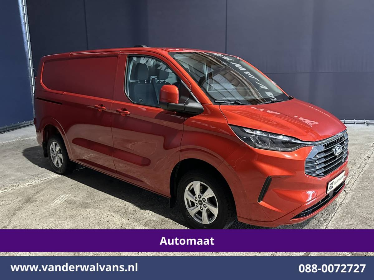 Ford Transit Custom Ford Transit Custom 2.0 TDCI 136pk Automaat L1H1 Euro6 Airco | Camera | Navigatie | LED | LM Velgen | Apple Carplay Android Auto, Stoelverwarming, Verwarmde voorruit, Parkeersensoren, Bijrijdersbank