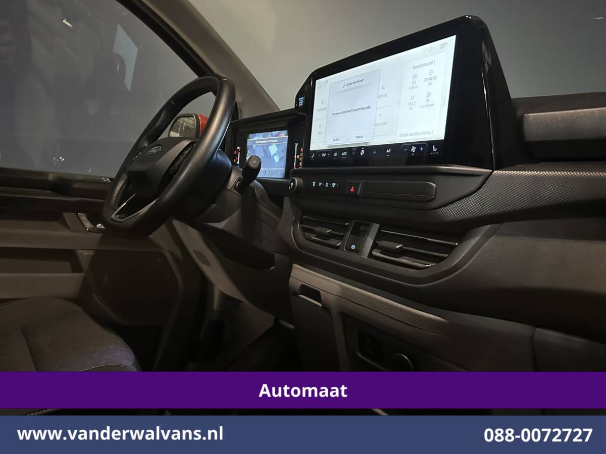 Ford Transit Custom Ford Transit Custom 2.0 TDCI 136pk Automaat L1H1 Euro6 Airco | Camera | Navigatie | LED | LM Velgen | Apple Carplay Android Auto, Stoelverwarming, Verwarmde voorruit, Parkeersensoren, Bijrijdersbank