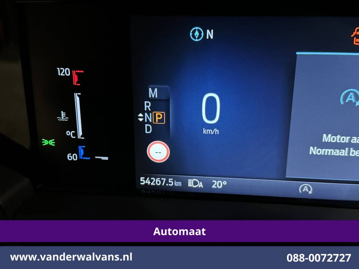 Ford Transit Custom Ford Transit Custom 2.0 TDCI 136pk Automaat L1H1 Euro6 Airco | Camera | Navigatie | LED | LM Velgen | Apple Carplay Android Auto, Stoelverwarming, Verwarmde voorruit, Parkeersensoren, Bijrijdersbank